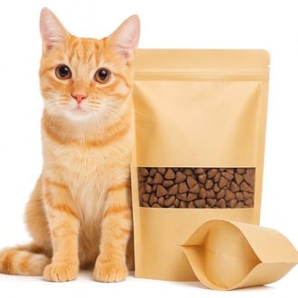 كيس صدقة طعام جاف للقطط المحتاجة 1kg