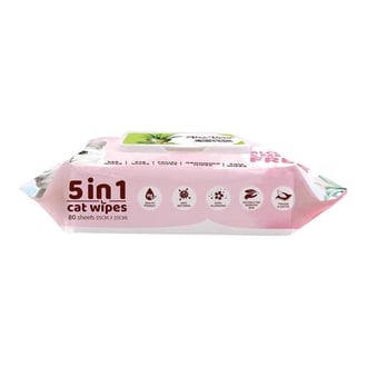 مناديل معطرة برائحة الصبار من كت كات 5 في 1 