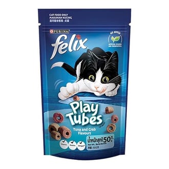 بورينا فيليكس مكافات بالتونة والسلطعون للقطط 50g