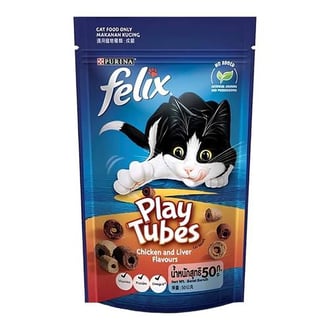 بورينا فيليكس مكافات بالكبدة والدجاج للقطط 60g