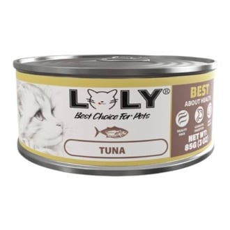 لولي كات طعام رطب معلبات بالتونة للقطط 85g