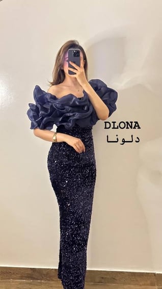 فستان ترتر مع اورجنزا