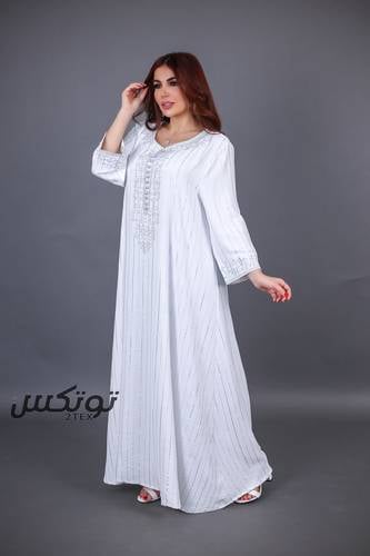 جلابية ناعمة بقصة كلوش