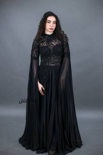 فستان سهره خرز يدوي