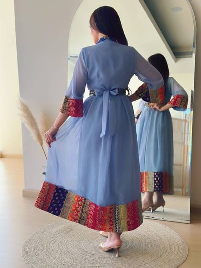 جلابيه السماء الزرقه