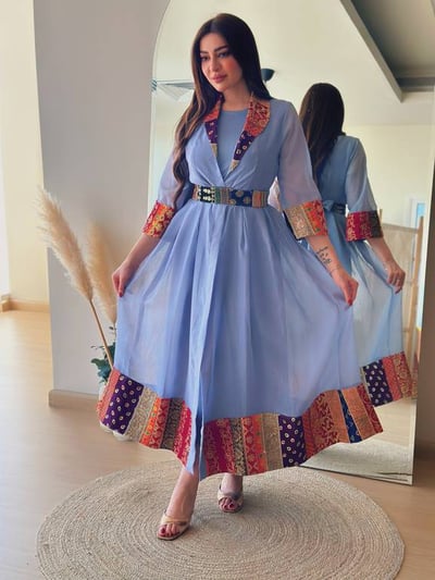 جلابيه السماء الزرقه