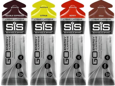 سيس جل الطاقة + الكافيين GO ENERGY + CAFFEINE GELS - 60 ML