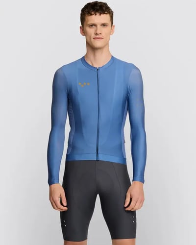 ESSENTIALS / MENS CLASSIC LS JERSEY - BLUE SMOKE
