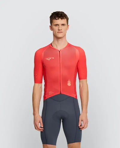 TYPIFY / MENS PURSUIT JERSEY - POPPY RED