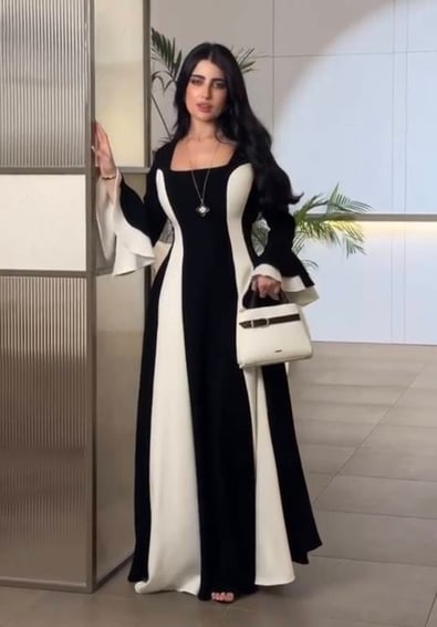 فستان سهره ناعم كلوش  