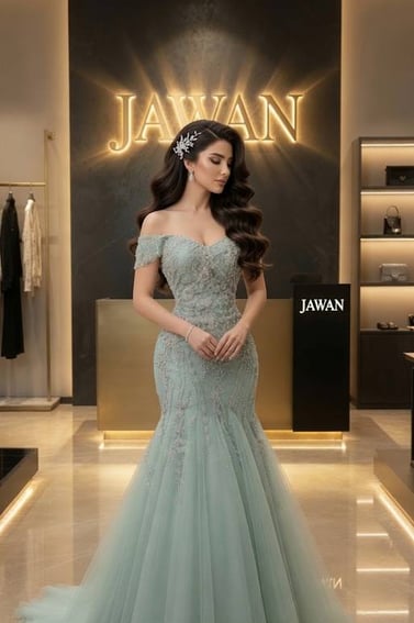 فستان سهره تل خرز 