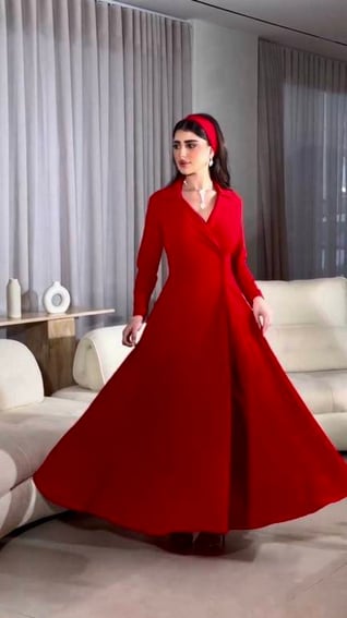 فستان ناعم للعيد