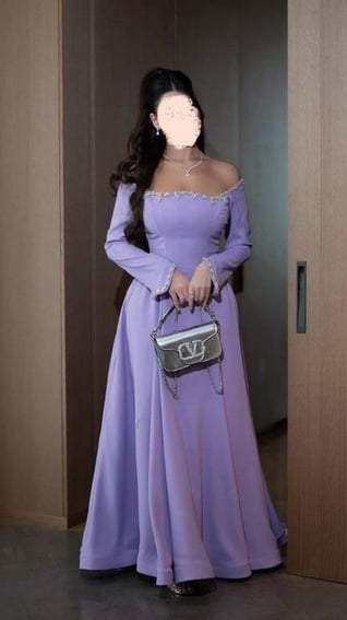 فستان ناعم انيق