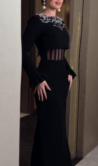 فستان سهره انيق بقطعتين 