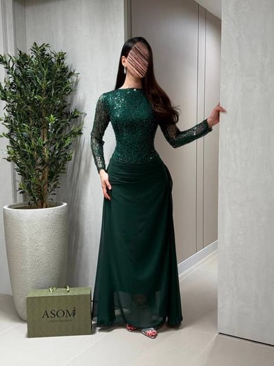 فستان ابتهاج زيتي  