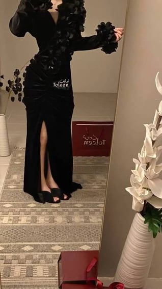 فستان غصون /مخمل