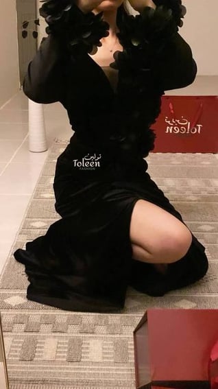 فستان غصون /مخمل