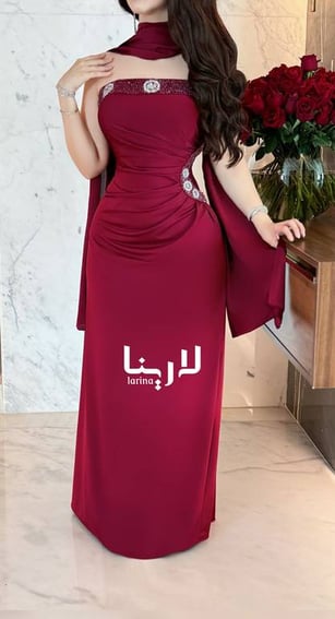 فستان توليب