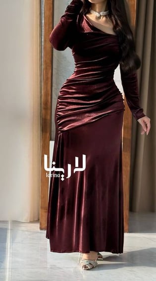 فستان لبني