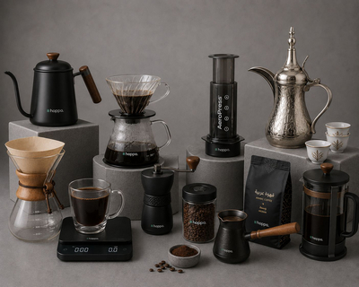 القهوة وأدواتها ☕