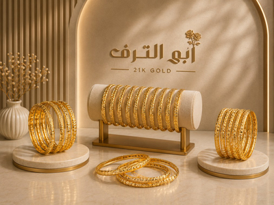 غوايش ذهب عيار 21