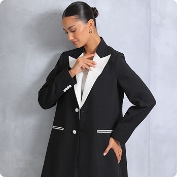 blazer abaya