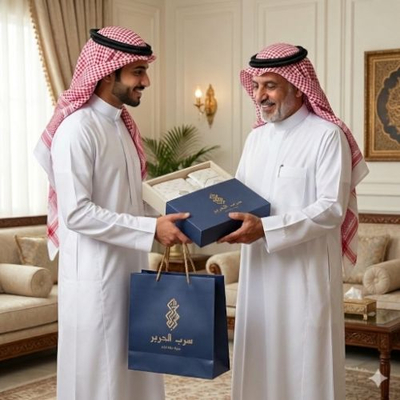 هدايا وتوزيعات سرب الحرير