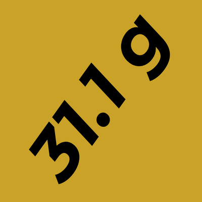 31.1 جرام ( أونصة )