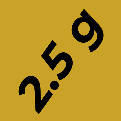 2.5 جرام