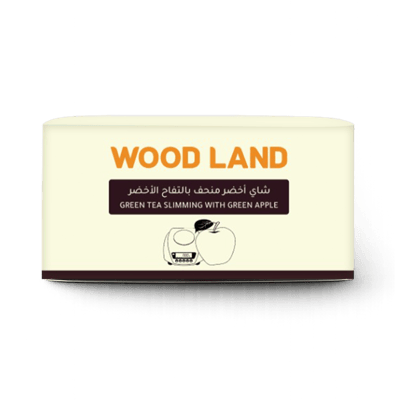 شاي أخضر بالتفاح الأخضر ( منحّف )