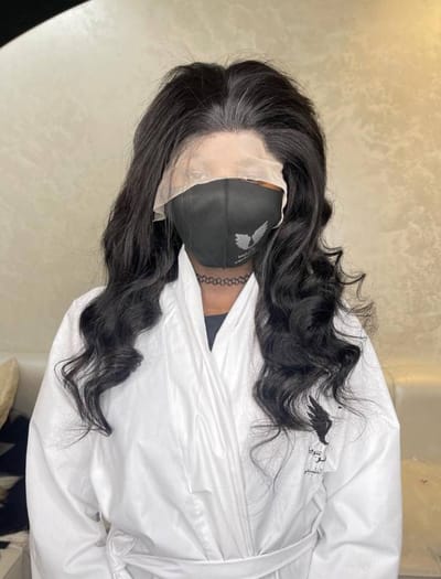 ويفي منفوش جذور كامله 20 انش كثافه 150