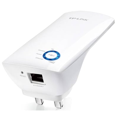 تي بي لينك - موسع ومقوي مجال شبكة الواي فاي 300 ميجابايت/ ثانية موديل ( TL-WA850RE)