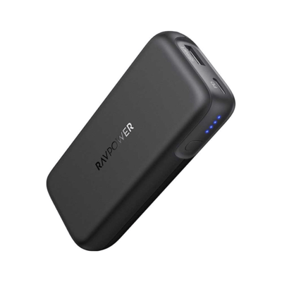 متنقل راف باور 10000 أمبير منفذين USB , PD بقوة 29 واط 