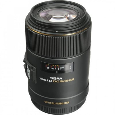 Sigma 105mm f/2.8 EX DG OS HSM Macro Lens for EF Canon