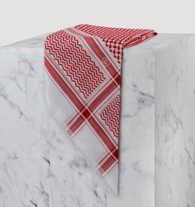 شماغ بيكاسو X3 الأحمر