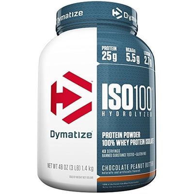 ديماتايز ايزو 100 بروتين شوكليت بينيت بتر 3 باوند