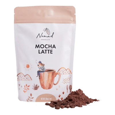 Nomad Drinking Chocolate Mocha Latte 200G