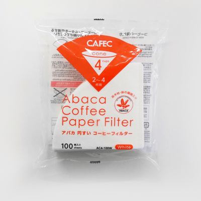 CAFEC ABACA PAPER FILTER 02 100PCS