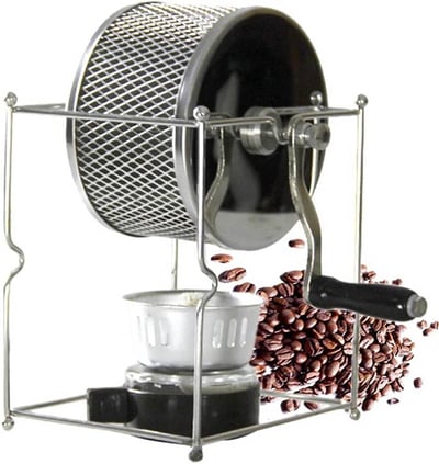 Manual Stainless Steel Coffee Bean Roaster