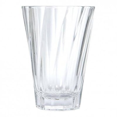 URBAN GLASS 360ML TWISTED LATTE GLASS