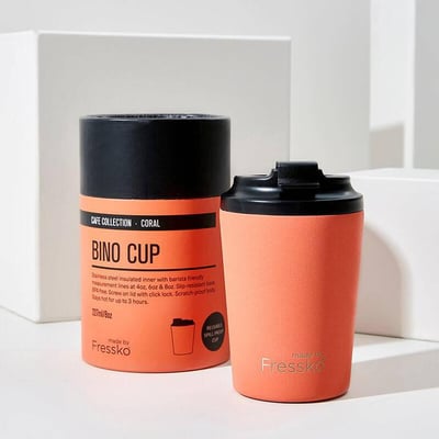 Fressko BINO CUP Coral (8oz / 227ml)
