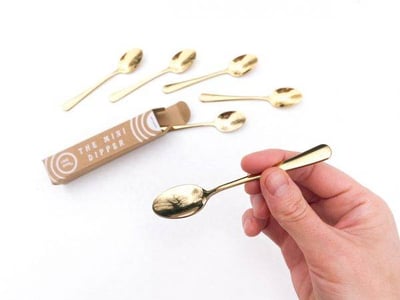 Gold Mini Espresso Spoon - 1piece