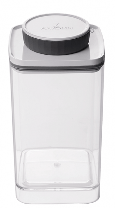 TURN-N-SEAL VACUUM STORAGE CANISTER CLEAR 1.2L