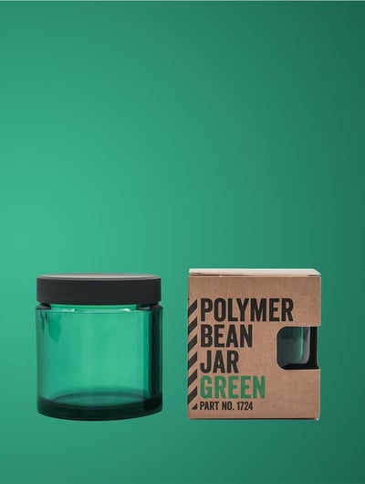 Comandante | Green Polymer Bean Jar