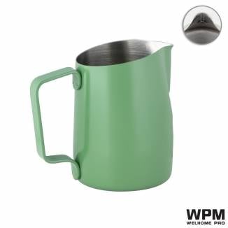 WPM | Milk Pitcher Round Spout Matte Green 450ML