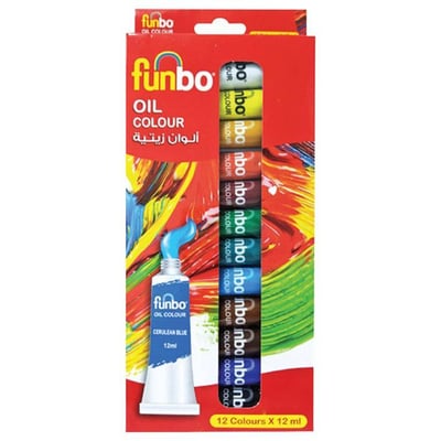 الوان زيتية عصار من Funbo 