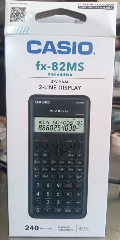 الة حاسبة علمية كاسيو Casio FX-82MS