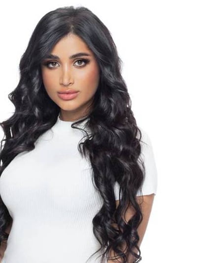 طول 24 انش بني غامق وزن 110 غرام 