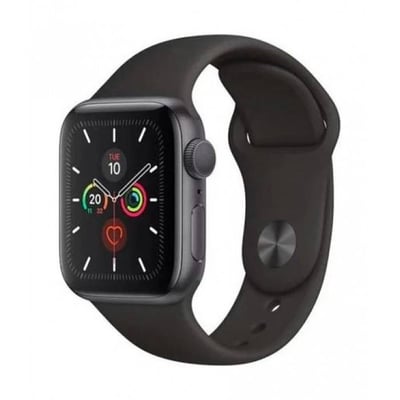 الساعة الذكية آبل الإصدار السادس  Apple Watch Series 6  بقطر 44 مم - اللون أسود