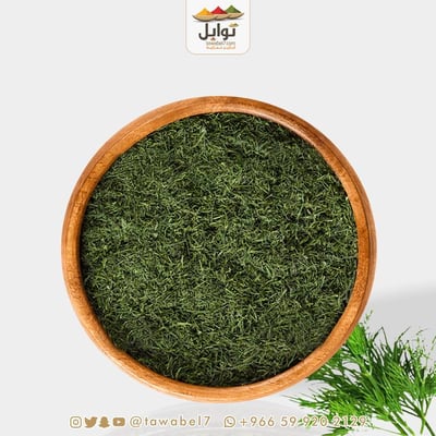 شبت طبيعي اخضر
